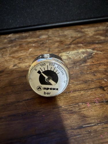 Apeks scuba button guage - apeks,