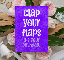 Clap your flaps birthday - clap,