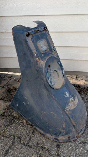 Fairing hood pulpit leg shield - pulpit,