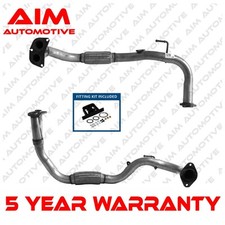 Exhaust Pipe + Fitting Kit Front Aim Fits Toyota MR2 1990-1992 2.0 174107A070