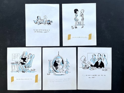 Original cartoons toni goffe - original,