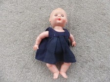 Vintage 10 inch Hard Plastic Doll  Made in England