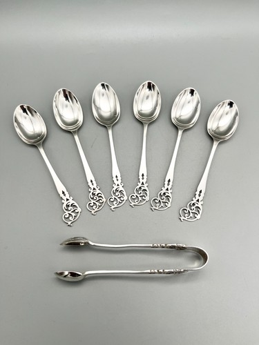 Set six victorian sterling - set,
