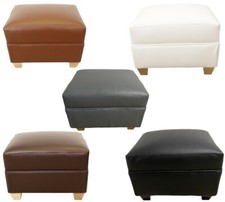Small Oxford Footstool Pouffe