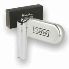 Silver Metal Clipper Lighter