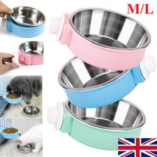 Stainless Steel Metal Non Slip Dog Puppy Pet Animal Feeding Food Water Bowl Dish