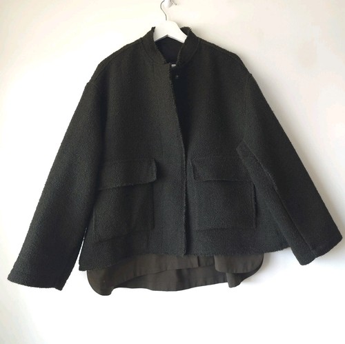 Zara khaki green - zara, wool