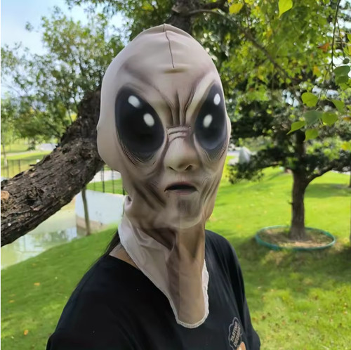 Halloween mask alien - mask,