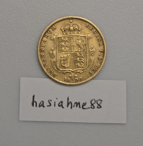 1890 queen victoria gold - 1890,