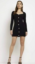 River Island Black Mini Dress