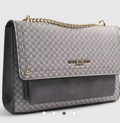 River island monogram pocket - river,