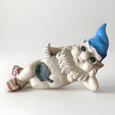 Garden Gnome Naughty Laying