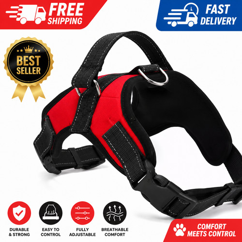 Dog harness pull for small - pull,