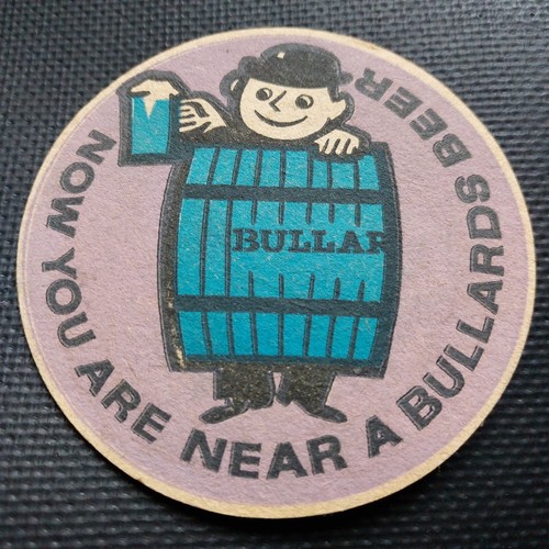 Bullards beer mat cat - uk, no