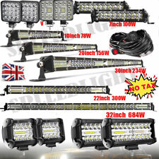 LED WORK LIGHT BAR SPOT FLOOD