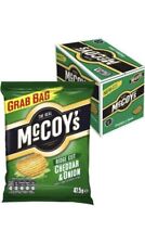 McCoys Ridge Cut Crisps Box of 36 x 45g Cheddar & Onion