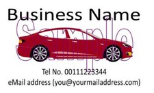 Business Cards Car Mechanic