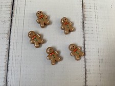 Barbie Party Food Bakery Gingerbread Man Cookies  Accessories Biscuits (A4A)