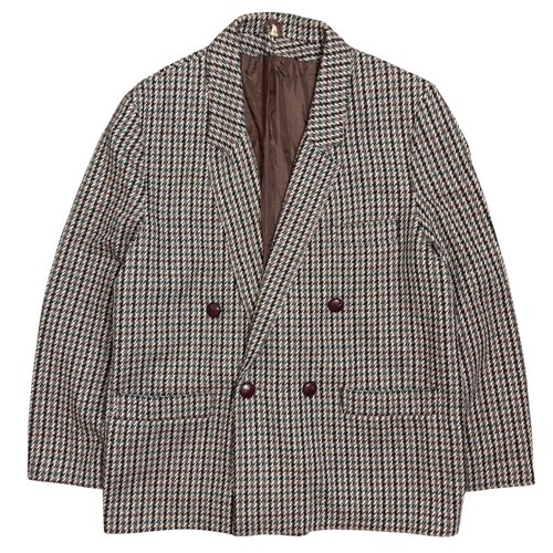 Vintage tweed style wool blend - style,