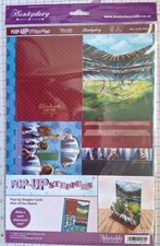 Hunkydory Pop Up Steppers - Man Of The Match.  Makes One Card