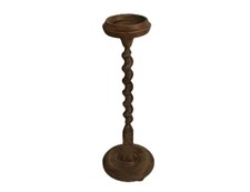 Barley twist carved - , wooden