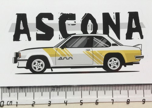Sticker decal opel ascona b - opel,