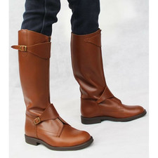 Men Polo Boots Horseback