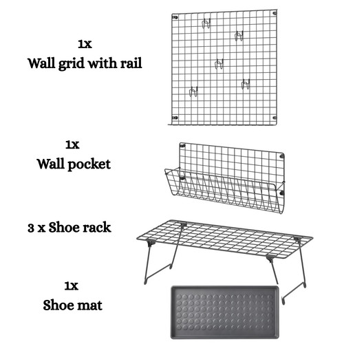 Ikea grejig shoe rack - grejig,