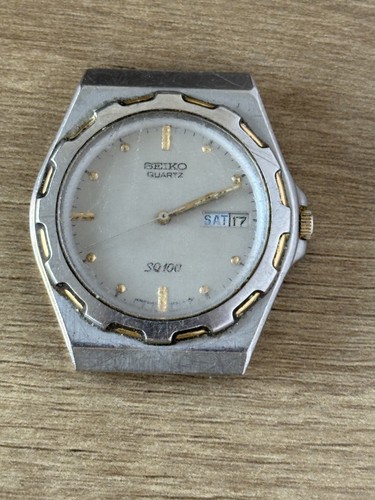 Vintage seiko 5h23 6000 quartz - vintage,