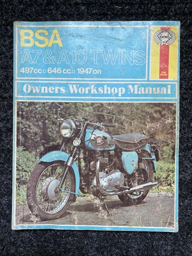 Bsa a10 motorcycles - &,