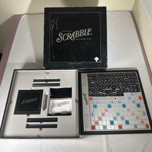 Scrabble deluxe onyx edition - onyx,