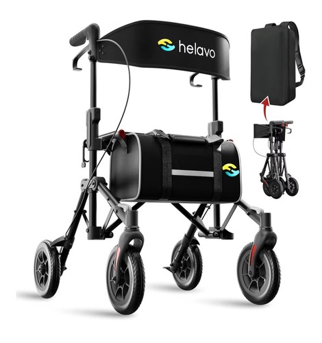 Helavo travel rollator - , with