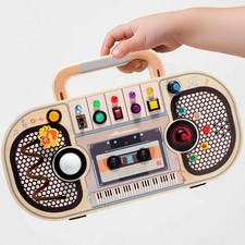 Montessori Busy Board with LED