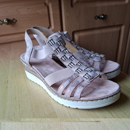 Rieker rose pink antistress - rieker,