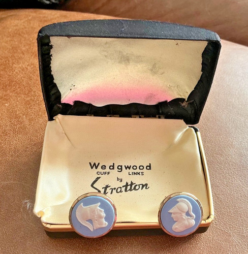 Wedgwood stratton cufflinks - by,