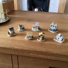 Tetley Tea Miniature Collectable Houses Vintage 1990’s Series