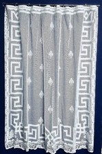 Lace shower curtain fleu - shower,