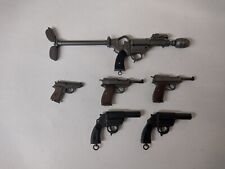 1/6 Pistol Job Lot P-38 Walther Flare Grenade launcher German WW2 DID Dragon 