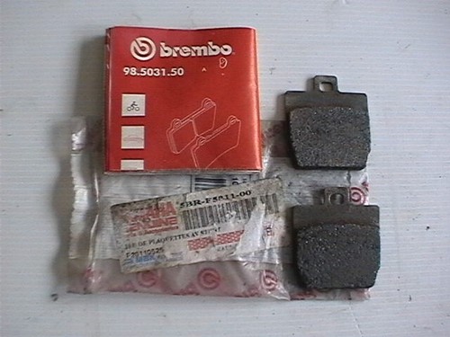 Genuine yamaha brake pads - genuine,