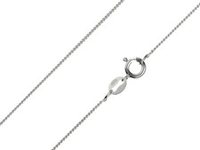 925 Sterling Silver Necklace Chain Diamond Cut Curb 16-30In Recycled Silver