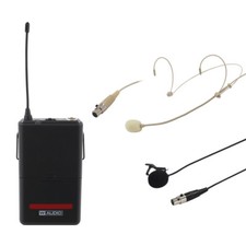W Audio RM Quartet Beltpack Kit 864.99Mhz Lapel Headset Suitable for Kam Quartet