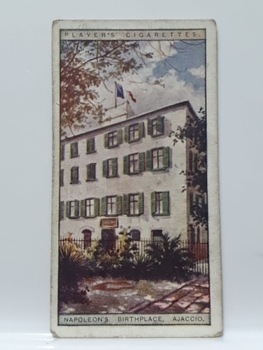 Player cigarette card napoleon - card,