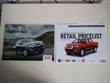 ISUZU D-MAX DMAX Utility Eiger Yukon Utah Blade Pickup Brochure Price List 2018
