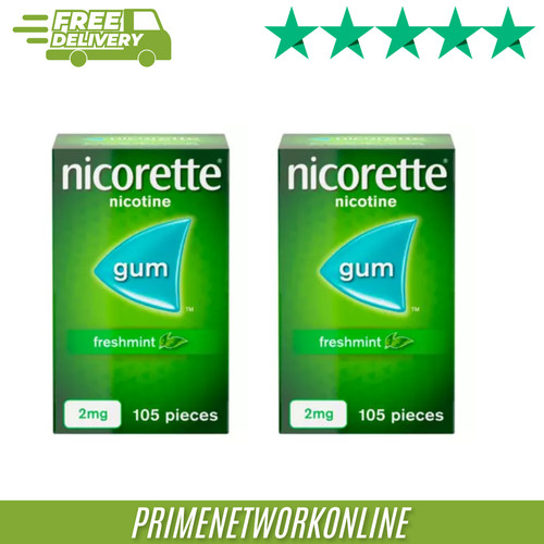 Nicorette 2mg nicotine gum - 2mg,