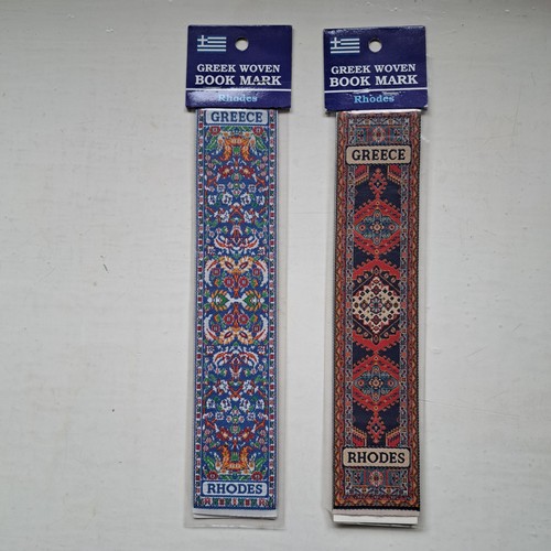 Two greek woven - greek, book