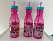 Kids LOL surprise Drinking milk bottles with straws