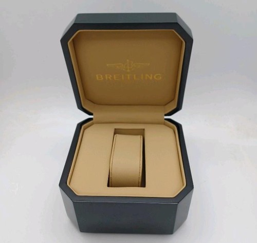 Breitling used black watch - breitling, box