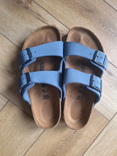 Birkenstock arizona light blue - birkenstock,