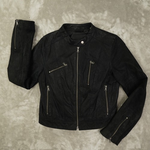 Levi black suede leather - black,