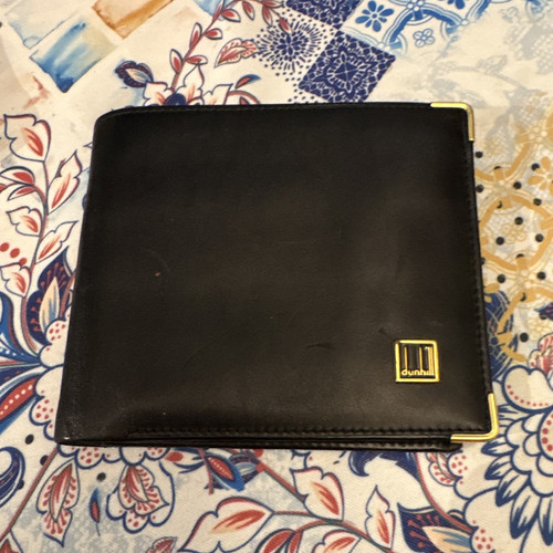 Dunhill men black leather - dunhill, men’s